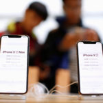Apple’s new iPhone XS and XS Max are displayed after it went on sale at the Apple Store in Tokyo