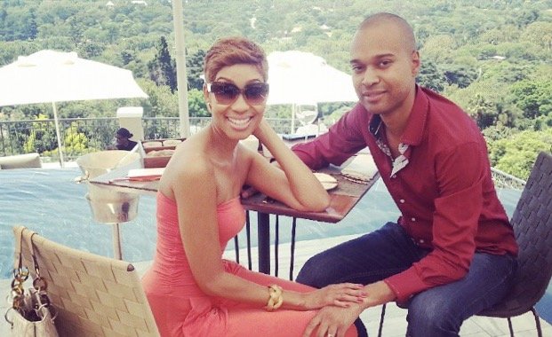 Kgomotso Christopher and her man