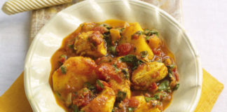 chicken and potato curry