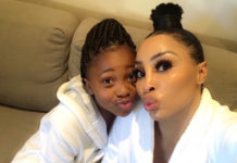 khanyi Mbau and daughter