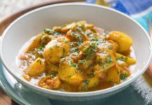 chicken and potato curry